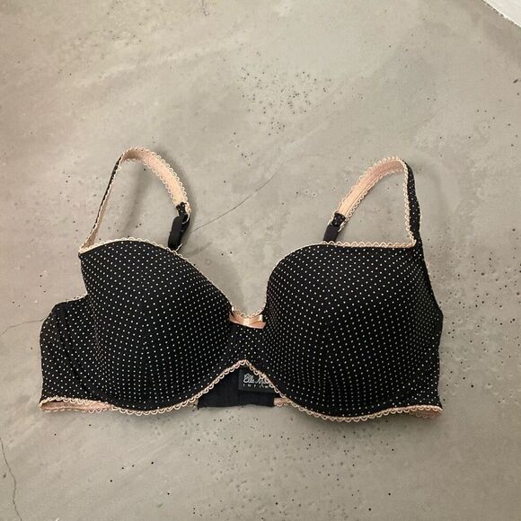 Elle Macpherson Polka Dot Balconnette Bra - Picture 1 of 5